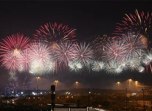 兴文县焰火晚会